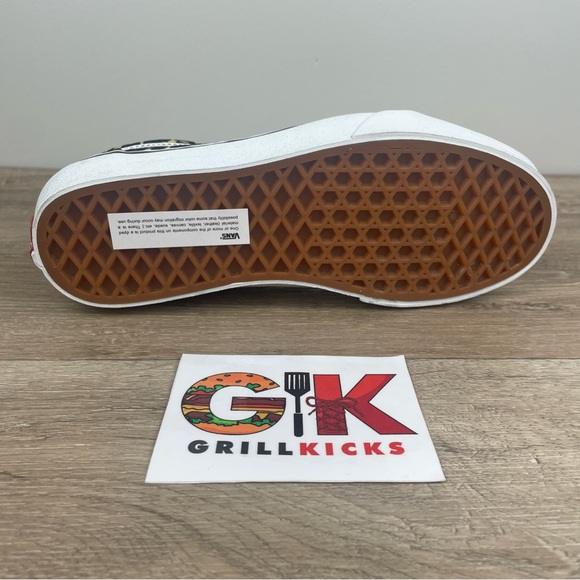 NEW Vans Old Skool Women's/Kids Cheetah Leopard Glitter Low Athletic Skate - Picture 5 of 5